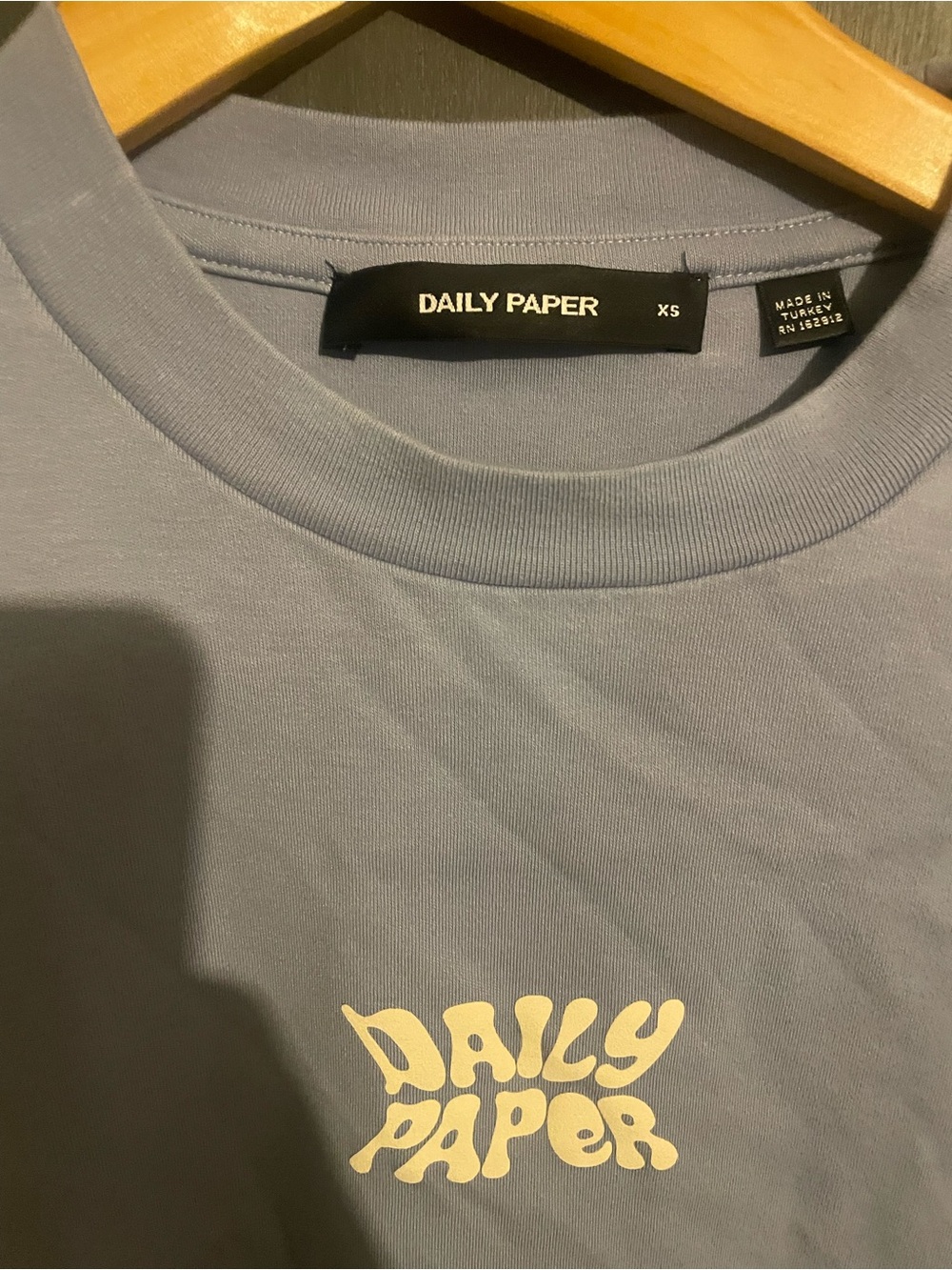 Daily Paper Lavender Tee with Cream Logo
